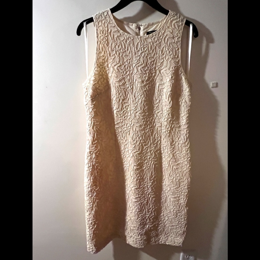 ANN TAYLOR CREAM DRESS